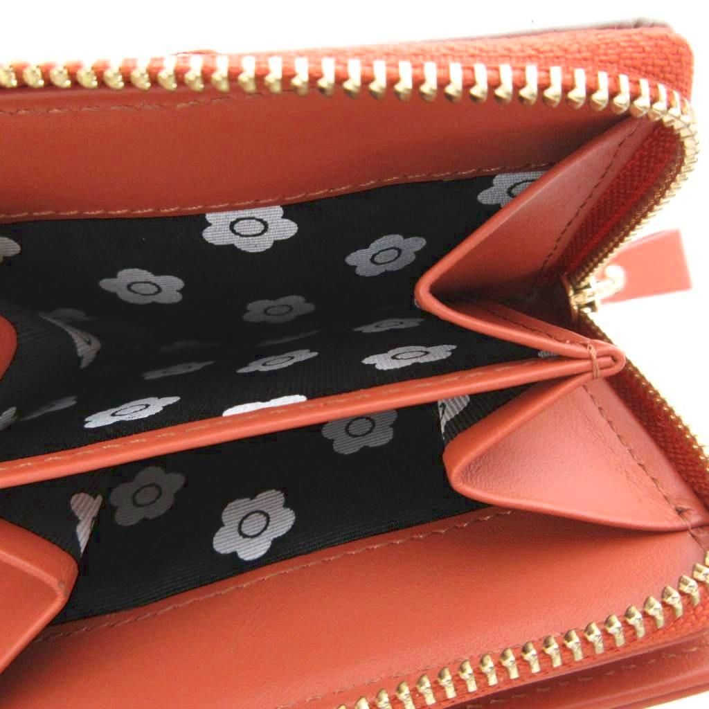 MARY QUANT 花モチーフ 二つ折り財布 マリークワント MARY QUANT 二つ折り財布 ウォレット 花モチーフ