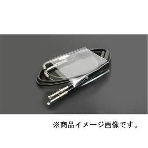 【新品・5営業日で発送】専用スロットルワイヤー T-EVO ステン金具／アウターBLK スエージング加工 NINJA250／400 18 (引き側) 品番:1060387