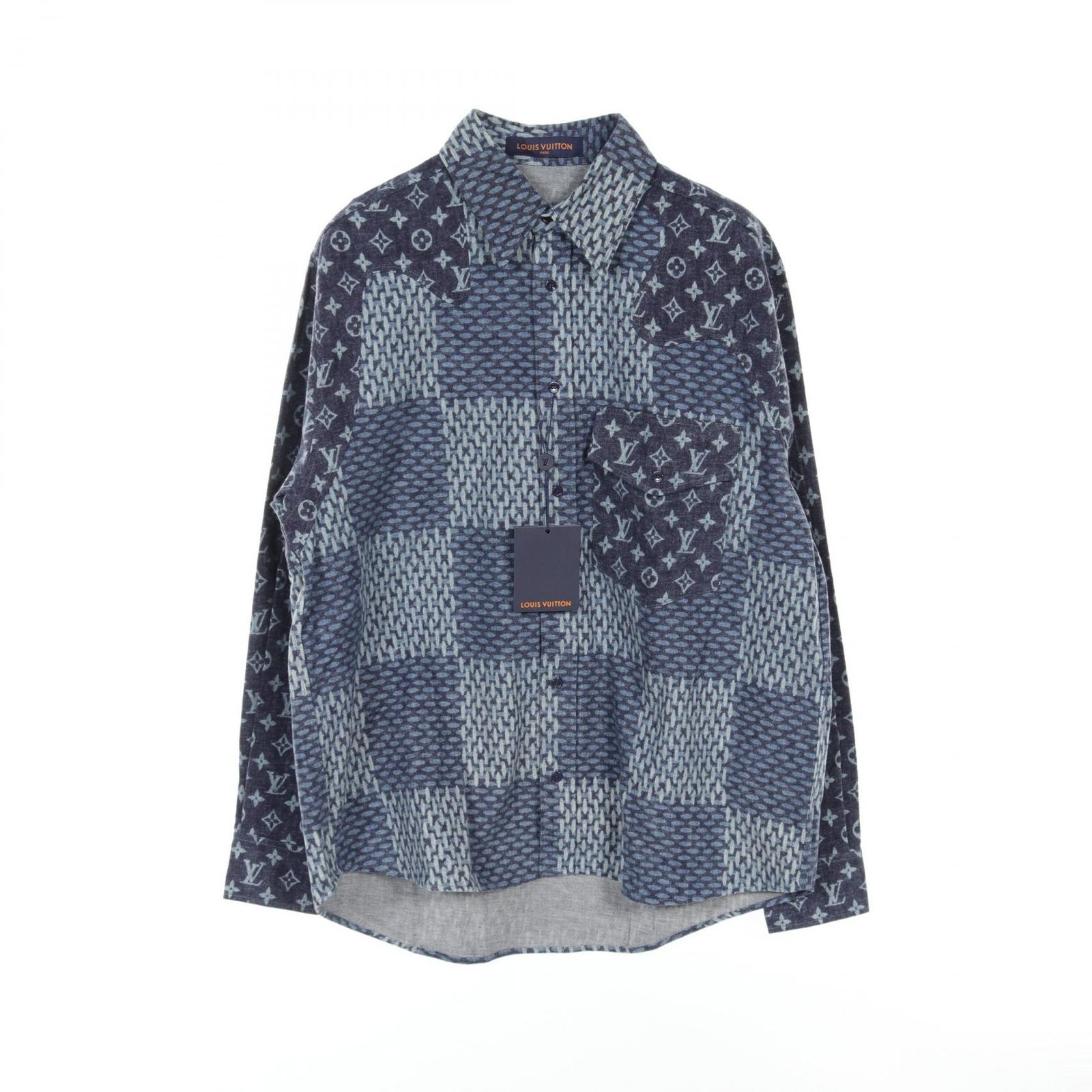 日本全国送料無料商品 特集 新品 未使用LOUIS ルイヴィトントップス水色｜トップス VUITTON Tシャツ(半袖+袖なし)
