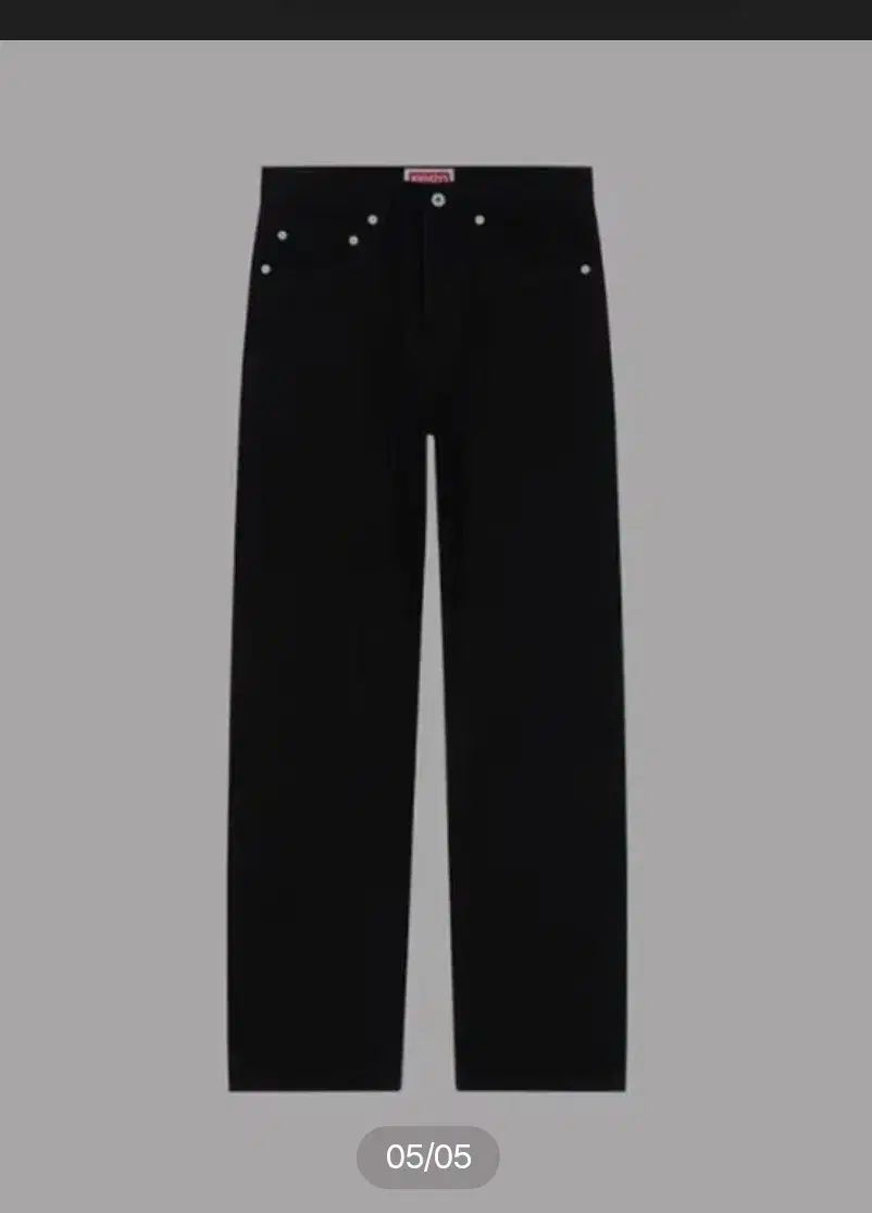 KENZO ケンゾー デニム 31 サイズ ストレートフィット ブラックジーン kenzo