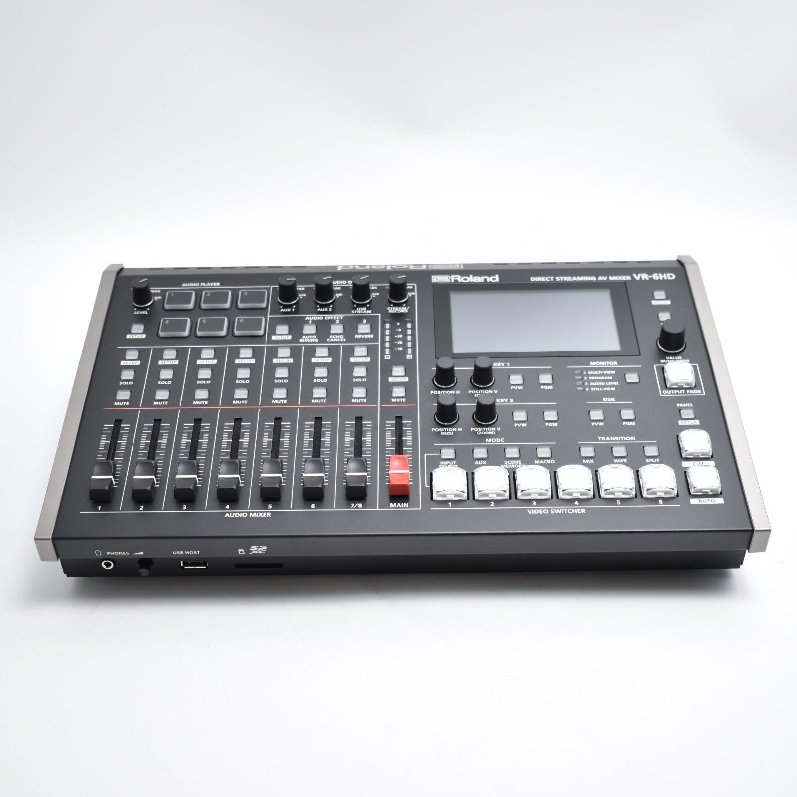 B#8873 ローランド ダイレクトストリーミングAVミキサー VR-6HD 6