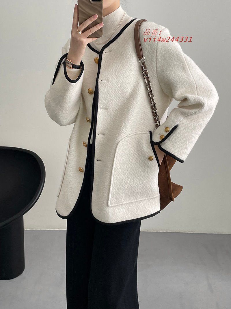 当店人気NO.1。 秋冬 コート ノー ジャケット ウール40％ コートコート レディース モールツイード ビジネス 羽織り 披露宴 ジャケット 長袖 2次会 アウター パーティ vii4w244331