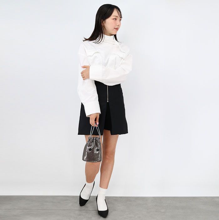ANYA HINDMARCH アニヤ ハインドマーチ 5050925188999 メッシュ ドロー 