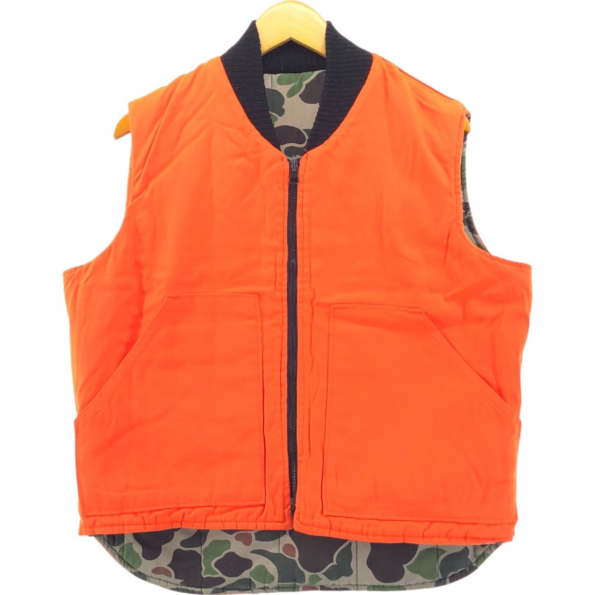 古着 BLIZZARD PRUF 迷彩柄 ダックハンターカモ リバーシブル 中綿