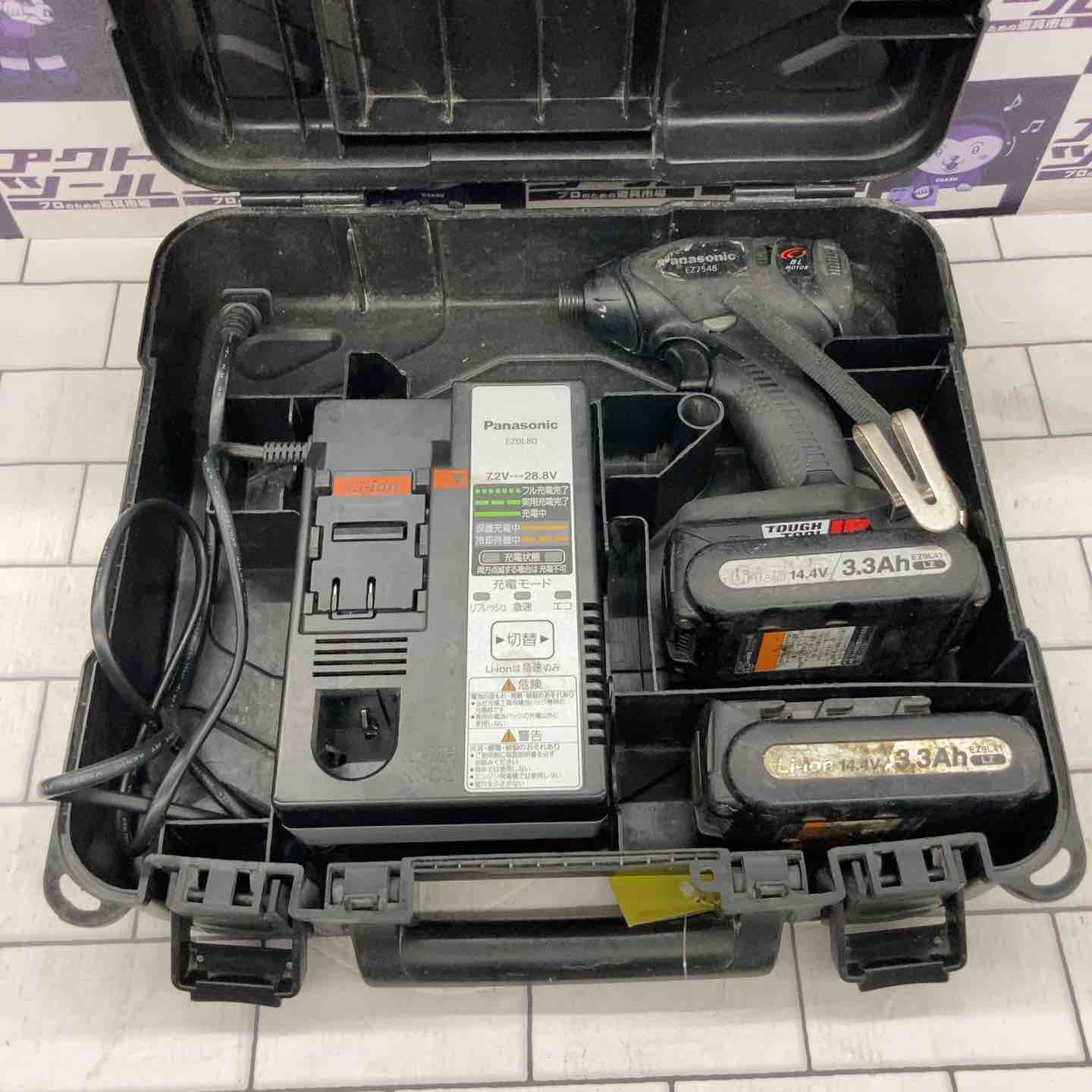 パナソニック Panasonic コードレスインパクトドライバ EZ7546LZ2S-B 所沢店