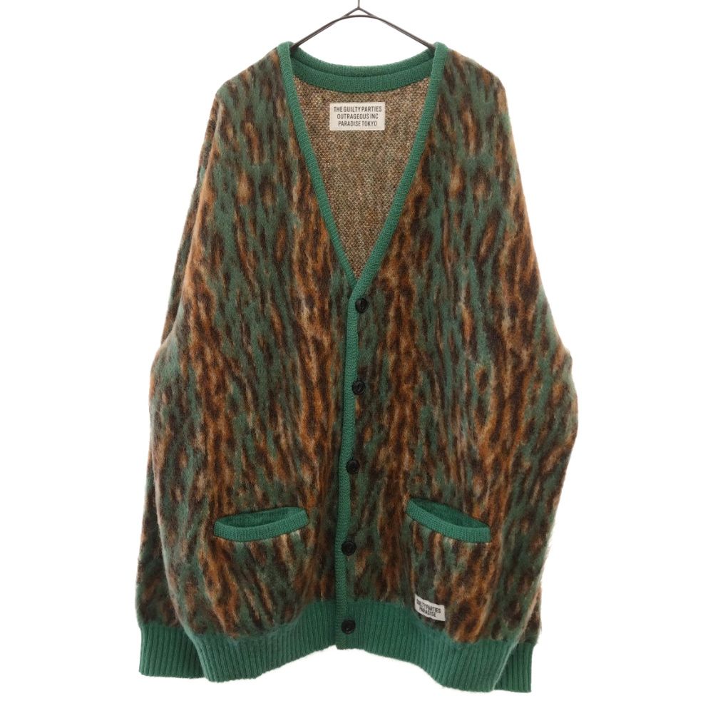 WACKO MARIA (ワコマリア) 21AW LEOPARD MOHAIR KNIT JACQUARD