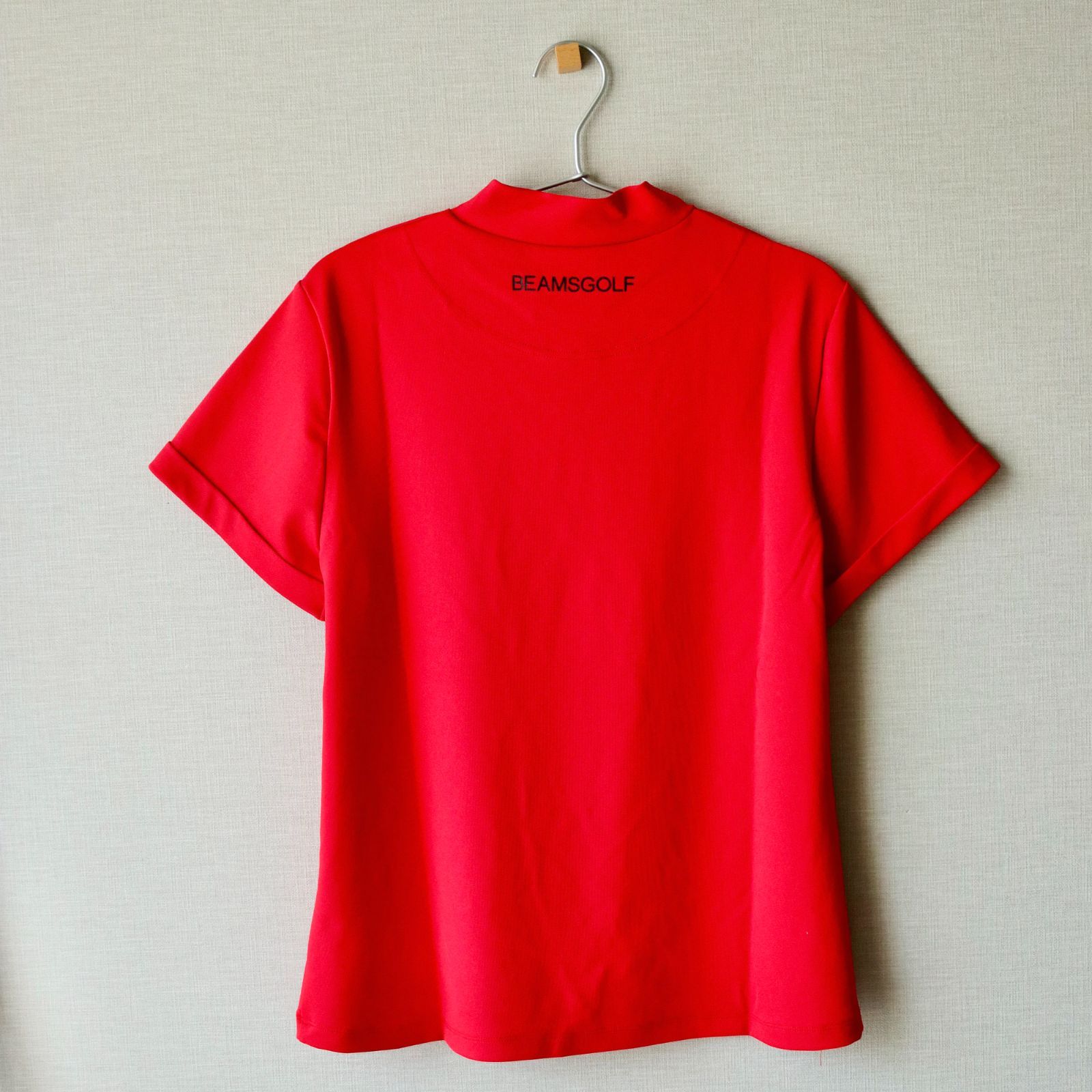 【新品未使用】BEAMS GOLF Mサイズ サイドロゴ モックネック 