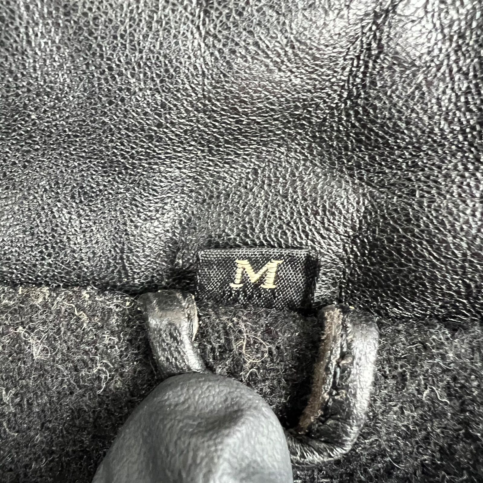 80s VINTAGE 羊革 スタンドカラー ダブルライダースジャケット Mサイズ