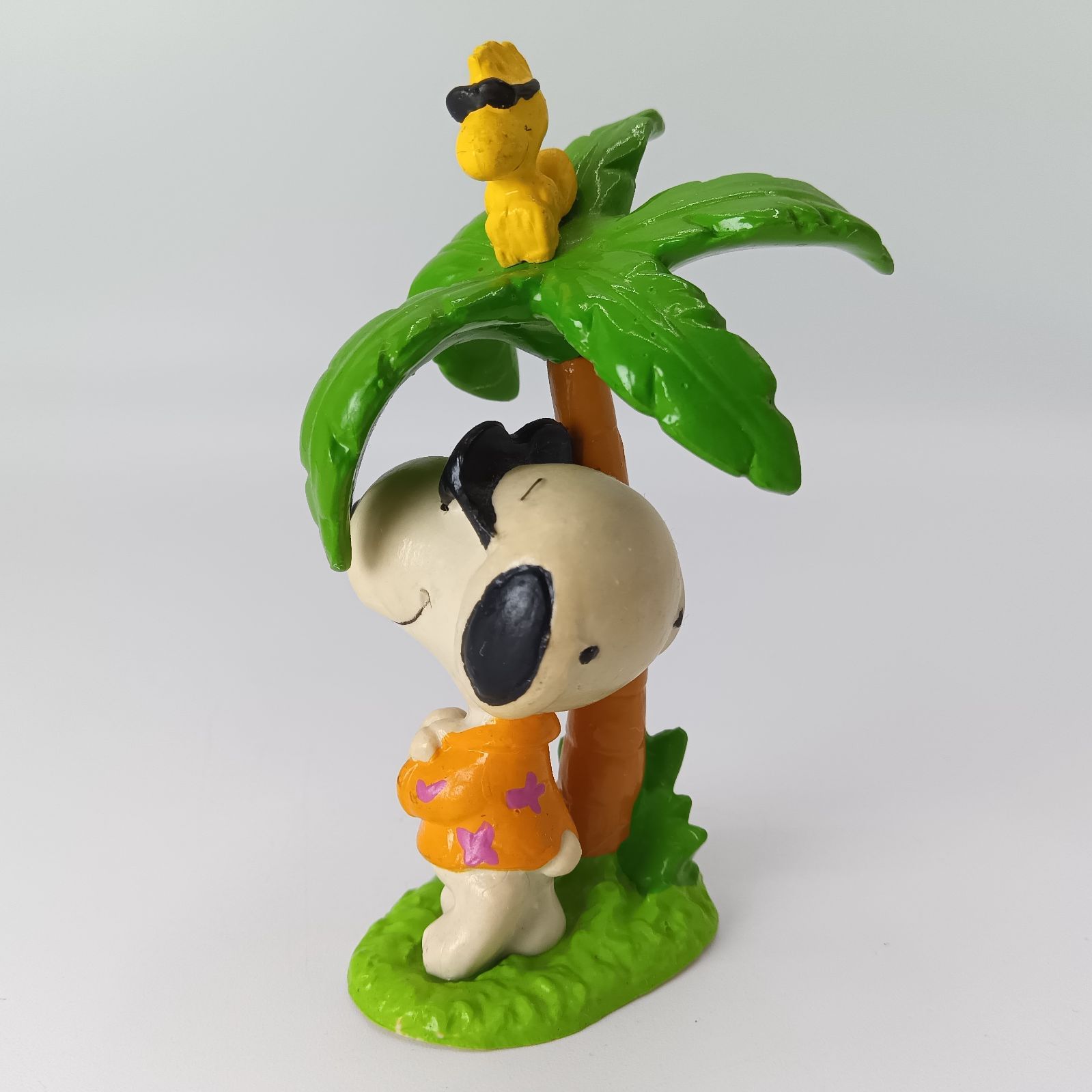 激レア 90' 卸売 スヌーピー PVC フィギュア JOE COOL ＆ ヤシの木