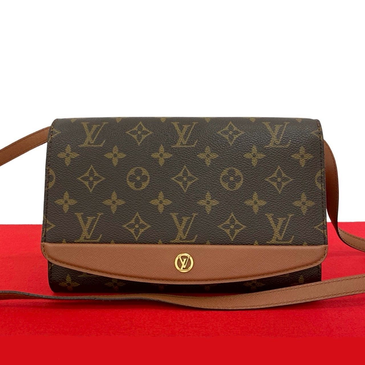 極 美品 LOUIS VUITTON ルイヴィトン ヴィンテージ ボルドー