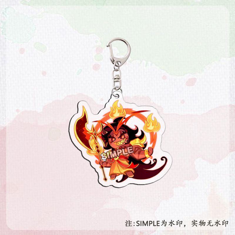 9個セット】 クッキーラン：キングダム キーホルダー アクリル 可愛い