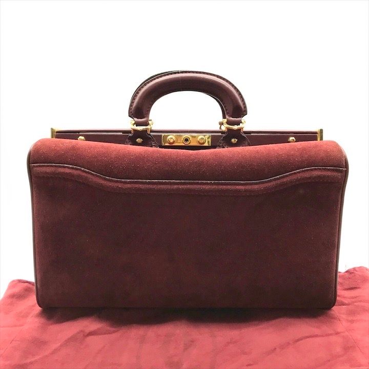 良品 Cartier カルティエ マストライン スエード アタッシュケース 