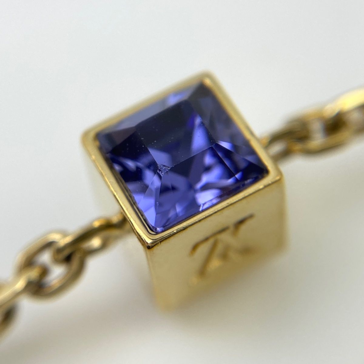 ルイ・ヴィトン Louis Vuitton コリエ ギャンブル ネックレス LV