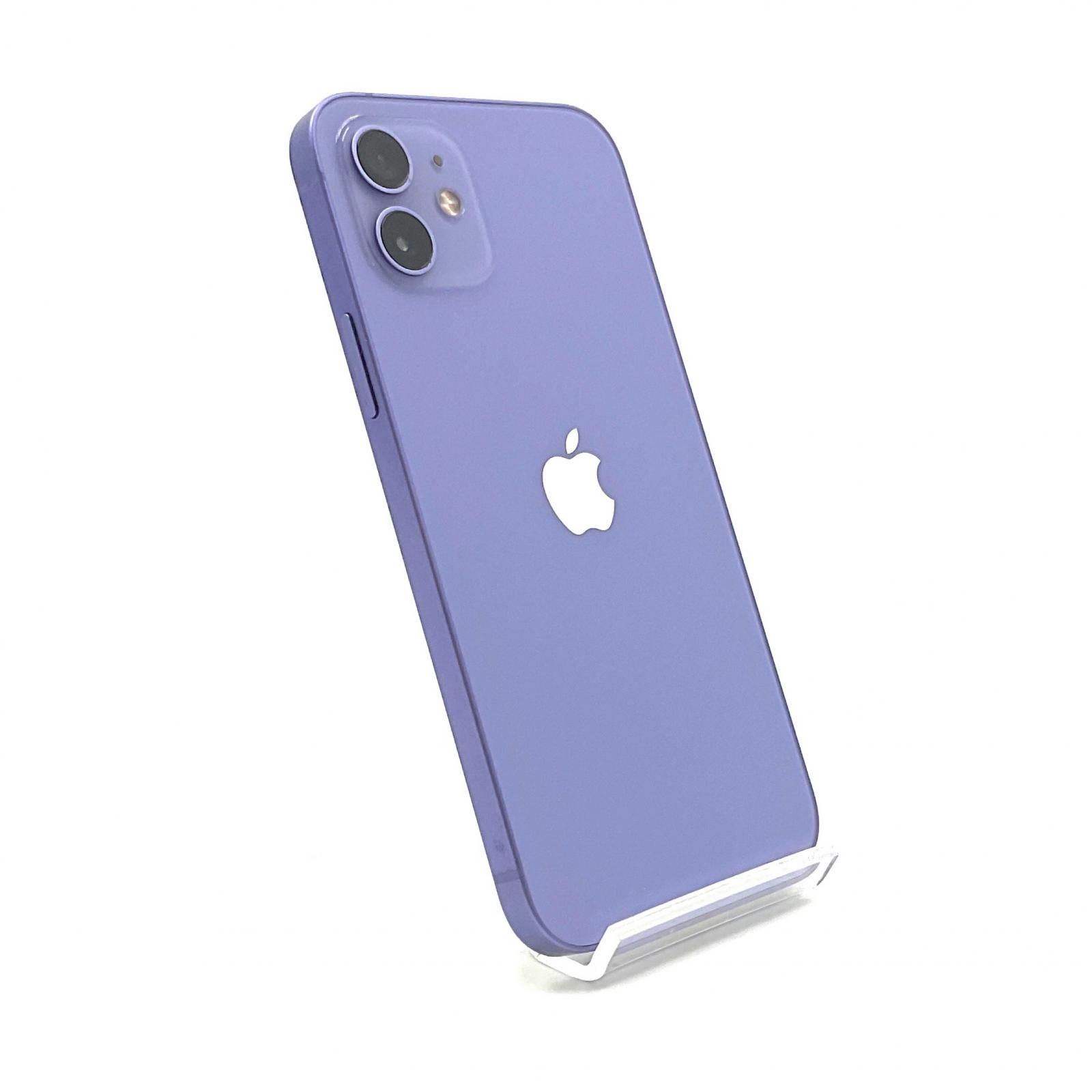 ★動作確認、初期化済み‼️iPhone12本体 64GB Apple パープル iphone 12 64GB パープル