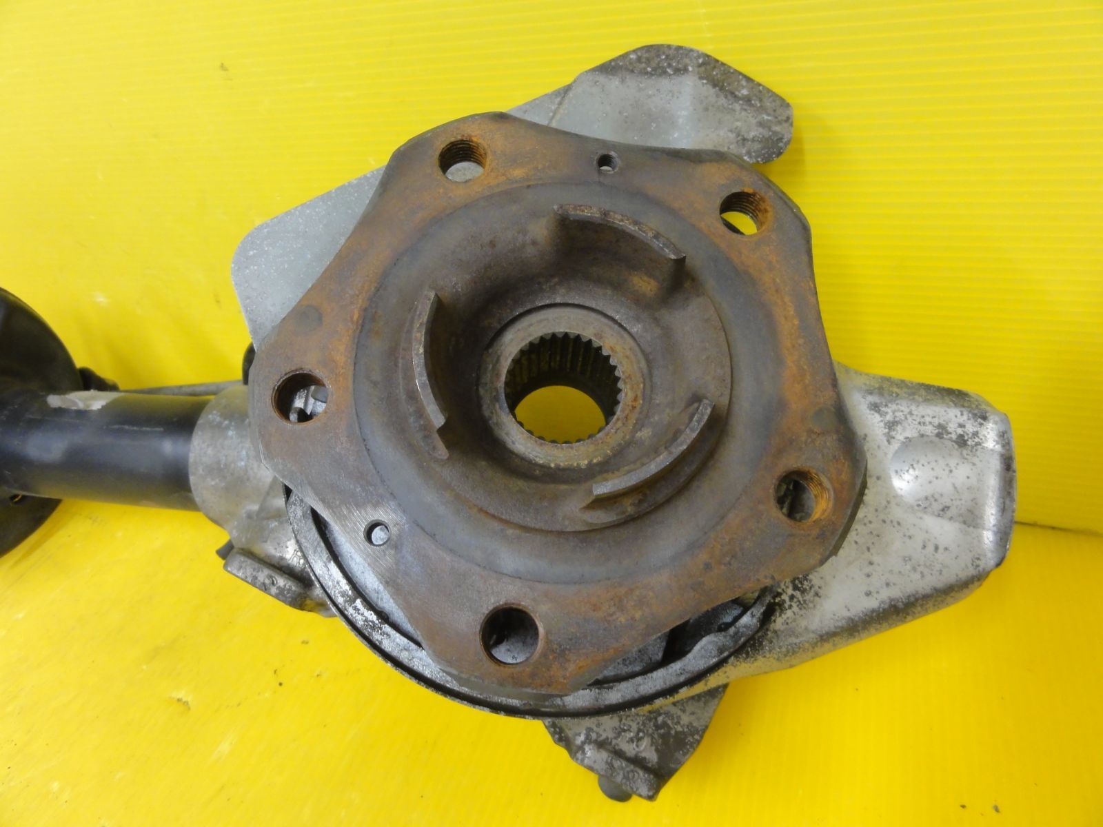 平成14年車 ポルシェ 98665 ボクスター 左 後ろ リア ストラット 走行距離45598㎞ 純正 F30523