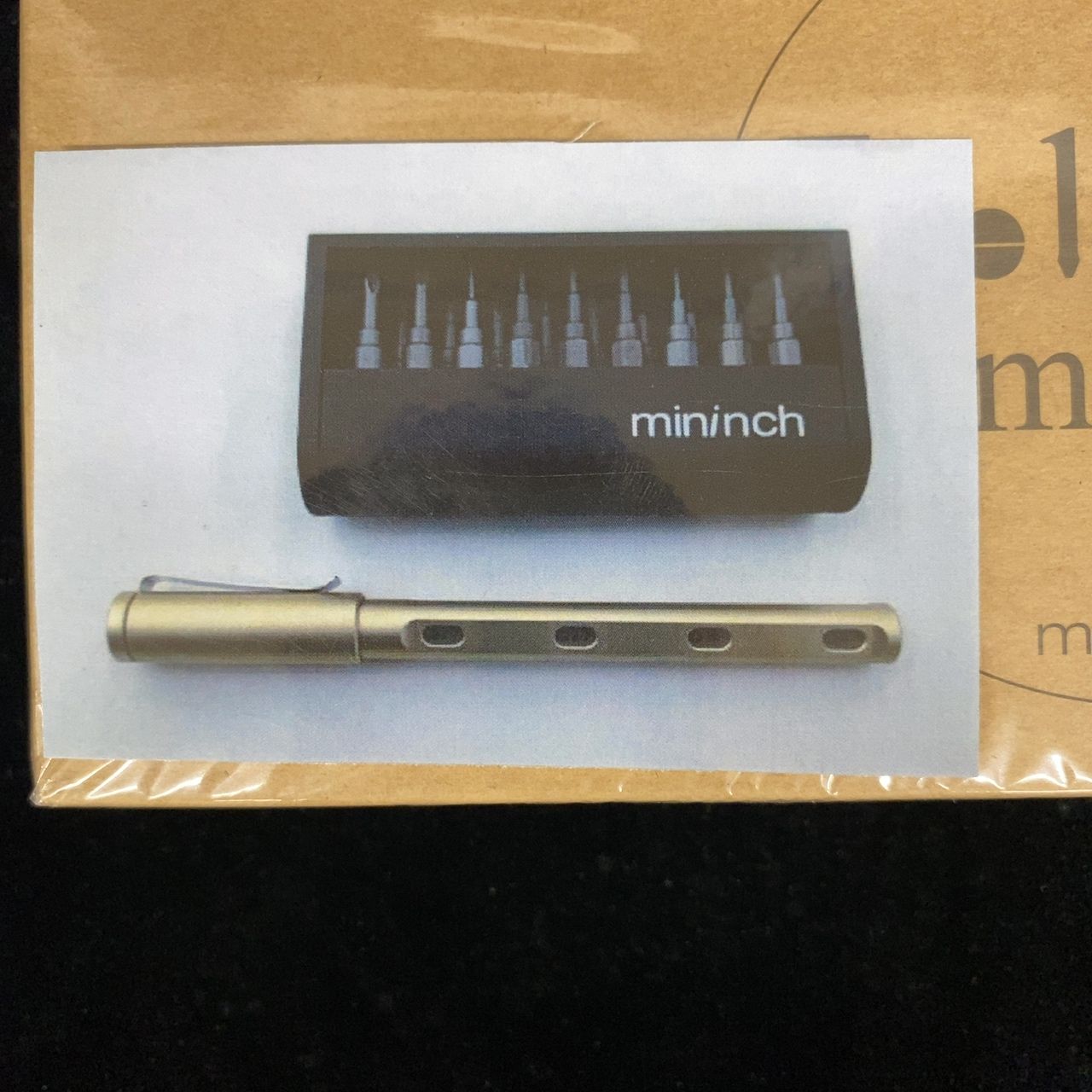 mininch Tool Pen シャンパンゴールド mininch Tool Pen mini シャンパンゴールド【未使用品・未開封】