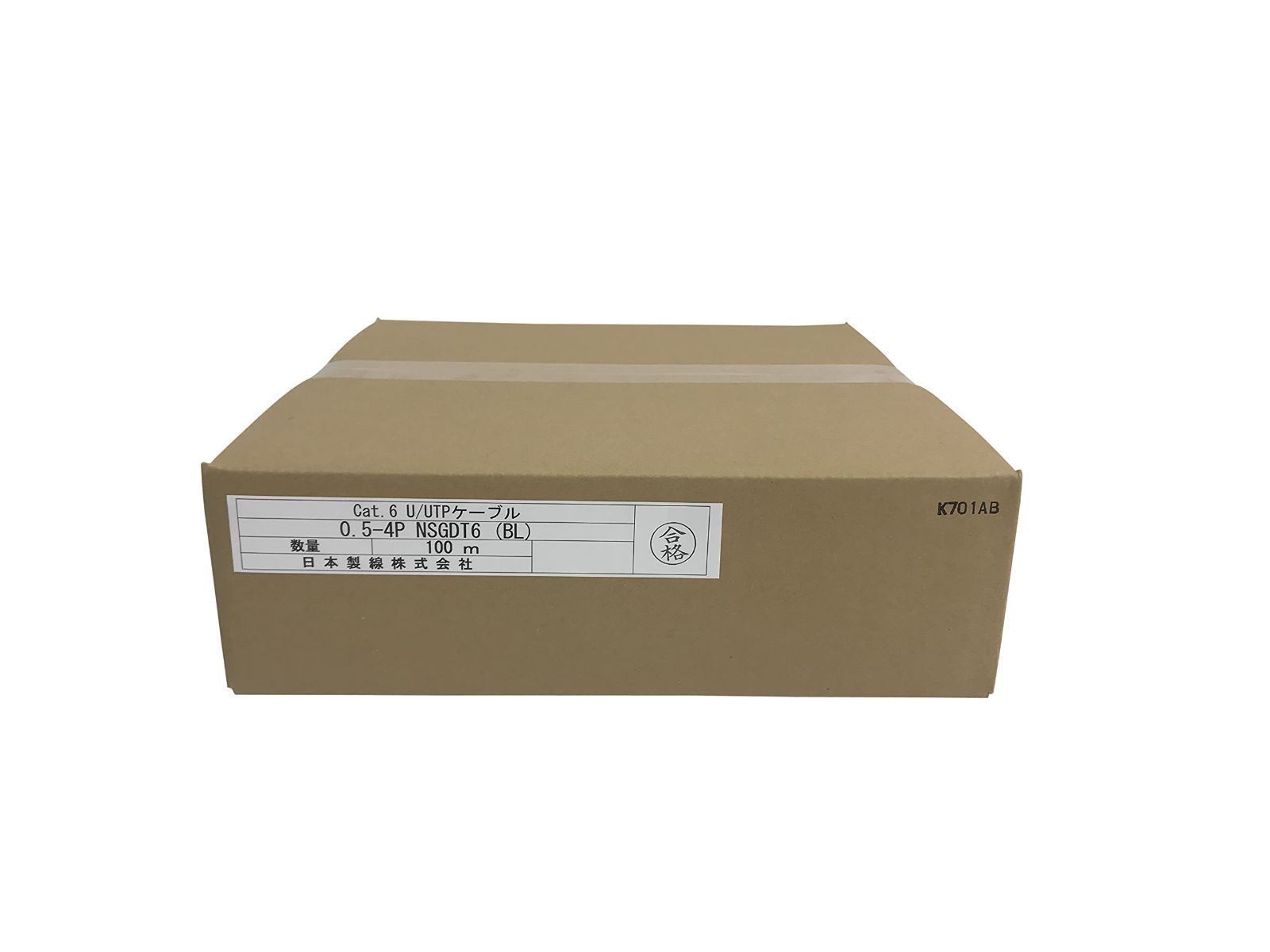 日本整線Cat 6 UTPケーブル0.5-4P 300m BL 【公式通販】