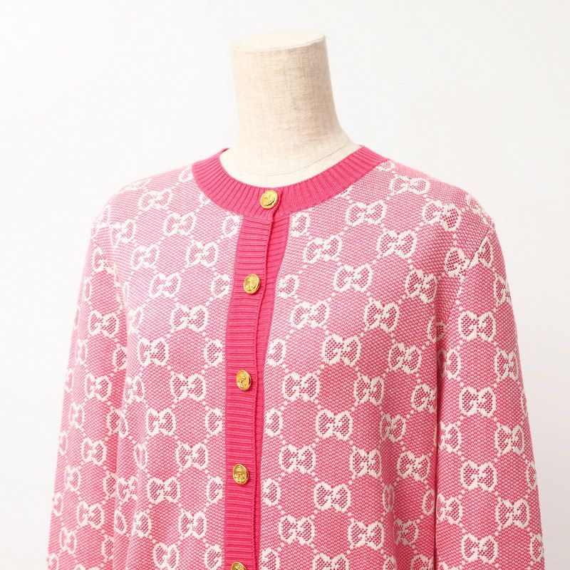 ⭐︎グッチ　GUCCI⭐︎カーディガン 未使用品 GUCCI グッチ カーディガン【古着】【中古】【送料無料