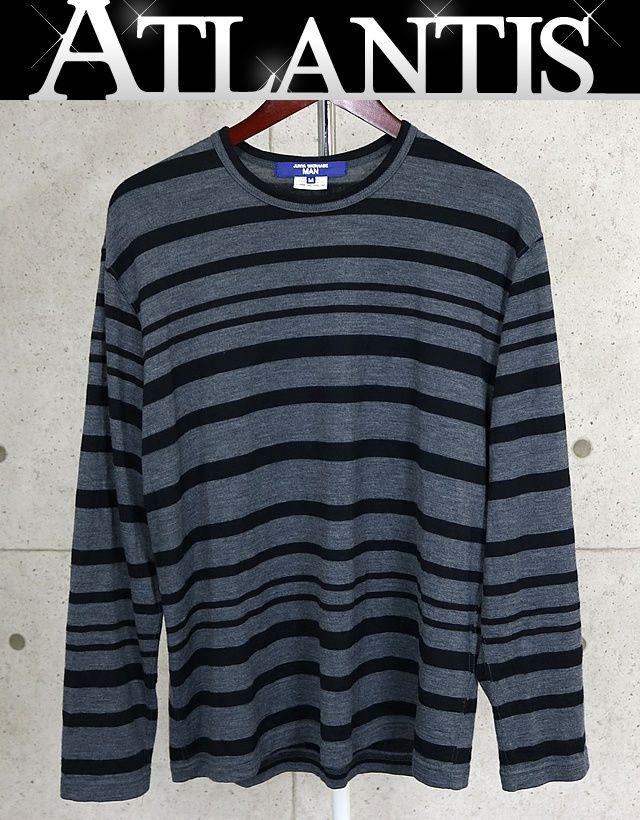 JUNYA WATANABE MAN 銀座店 ジュンヤワタナベMAN 24SS ボーダー ウール