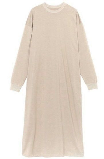 MAISON EUREKA(メゾンエウレカ) ギザコットンマキシワンピース Giza Cotton Maxi L/S 145