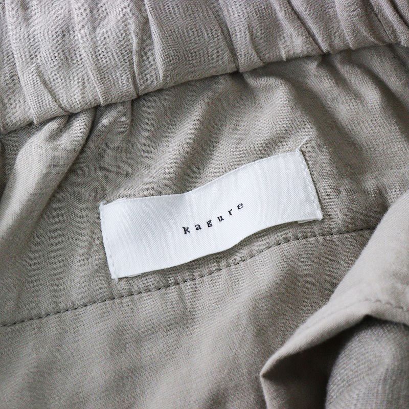 リネンイージーパンツ