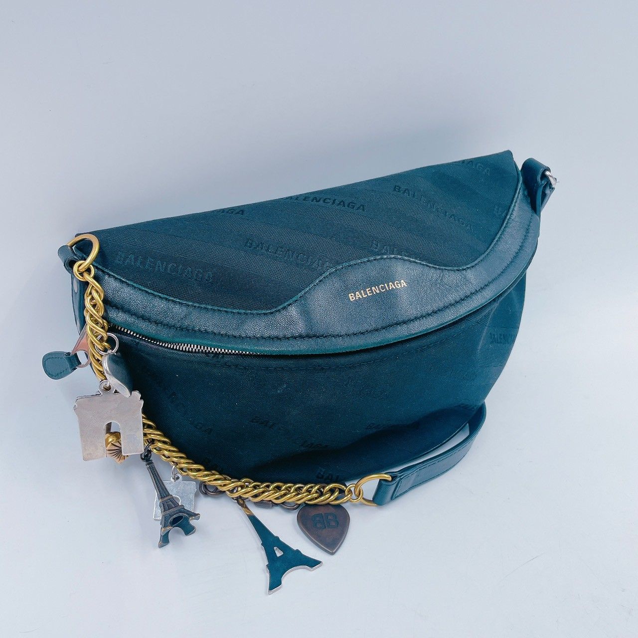 BALENCIAGA ボディバッグ 青 【公式通販】