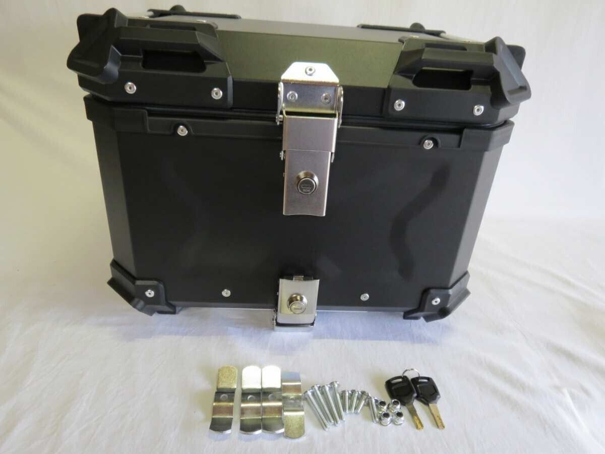 MT-07 2018-2025 FZ-07 2018-2025 リアキャリア - アルミトップケース 45L 黒 B set