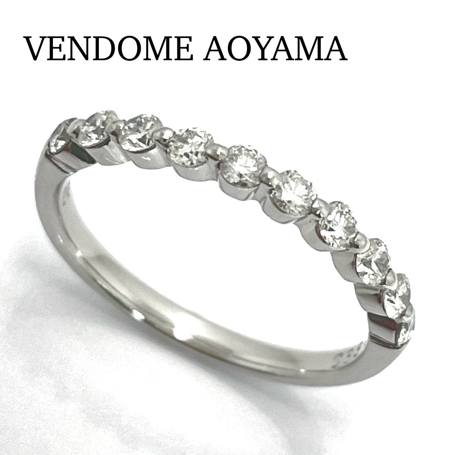 ご依頼品の為購入不可です。美品　ヴァンドーム青山　pt950ハーフエタニティ 1121285_11.jpg