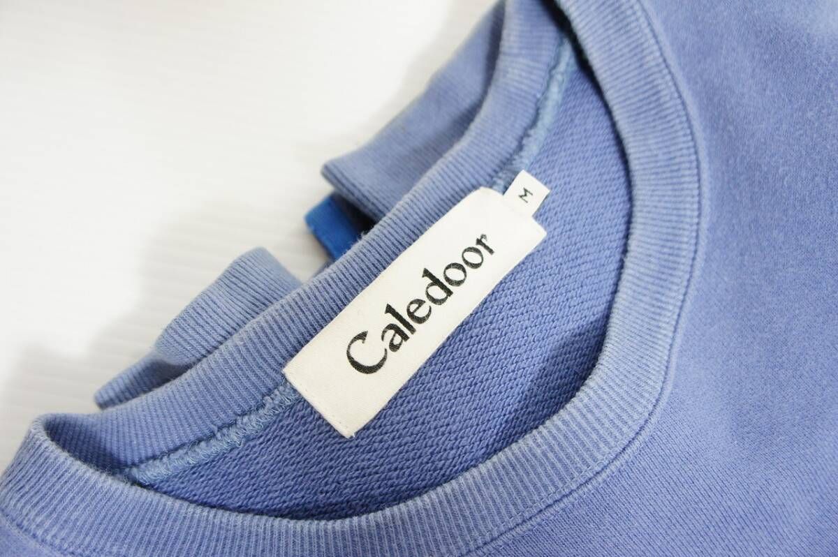 6021-1201]Caledoor(カレドアー) Organic Cotton Sweater(オーガニックコットンセーター)/メンズ/トップス/スウェット/トレーナー  早い