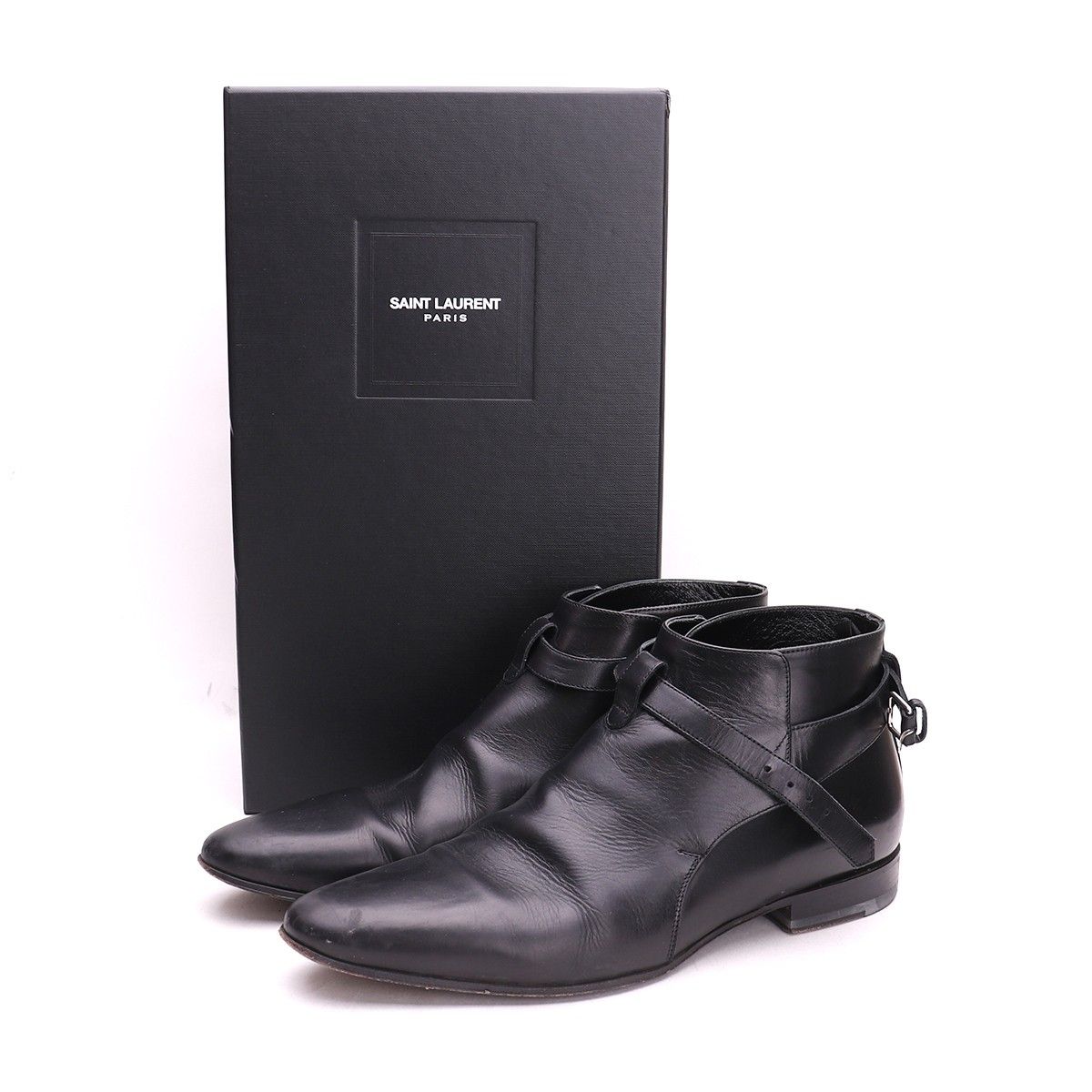 サンローラン SAINT LAURENT ZIP BOOTIE ブーツ 41 - GRAIZ-UsedBrand