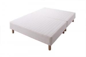 新 移動ラクラク 分割式マットレスベッド ボンネルコイルマットレスタイプ シングル 脚15cm