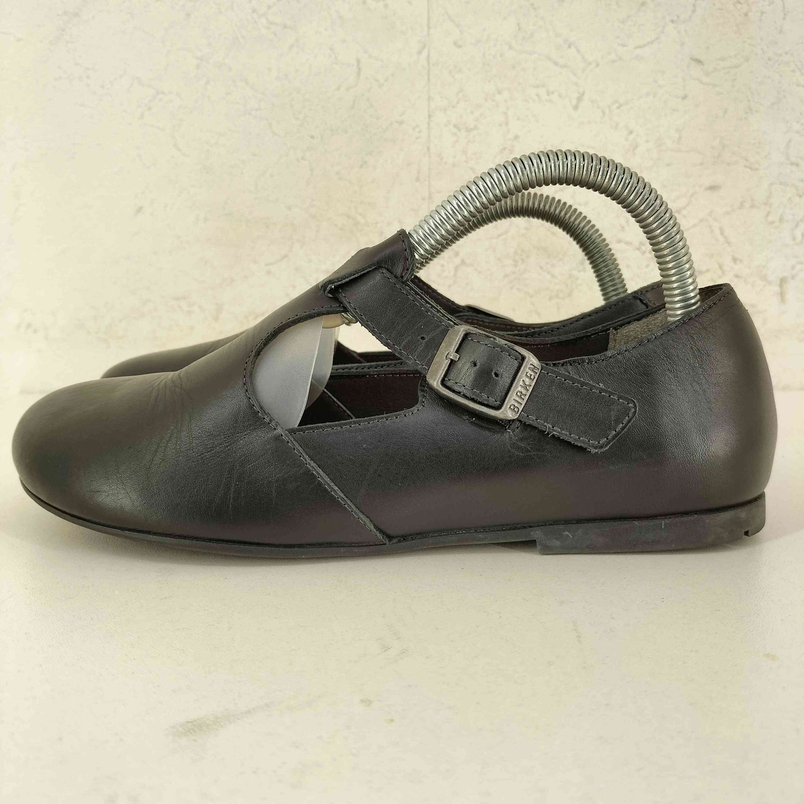 【美品】ビルケンシュトック ティッケル ストラップシューズ 26cm 茶 BIRKENSTOCK - ビルケンシュトック TICKEL ティッケル Tストラップ