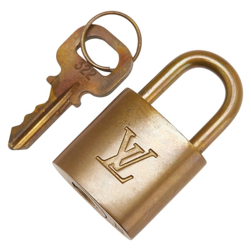 LOUIS VUITTON ルイ ヴィトン カデナ 鍵 南京錠 マットブラック LOUIS VUITTON ルイ・ヴィトン パドロック 保存袋付き 448