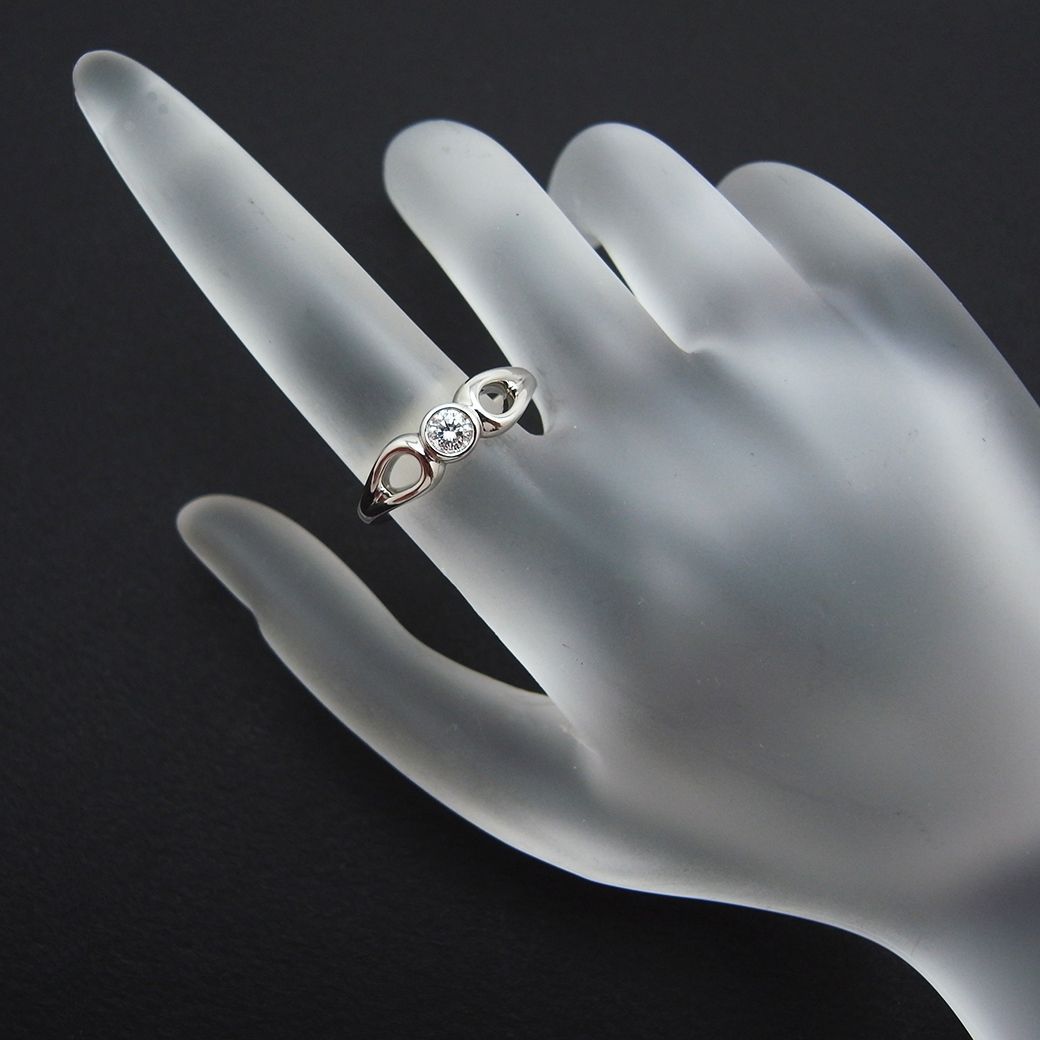 大幅値下げ　Tiffany＆Co. Pt950 ダイヤモンド リング 9号 Tiffany & Co. - ティファニー リング ダイヤ ダイヤモンド