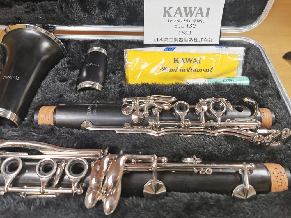 カワイ B♭ クラリネット ECL-130 整備調整済 KAWAI 河合楽器 - メルカリ