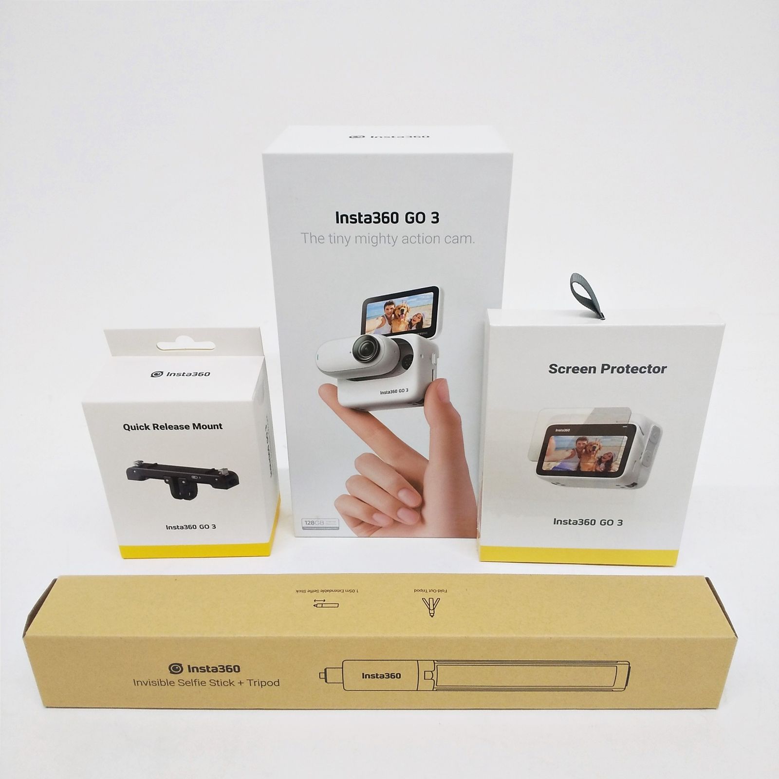 Insta360 GO3 アクションカメラ スペシャルバンドル 128GB セット 見え 