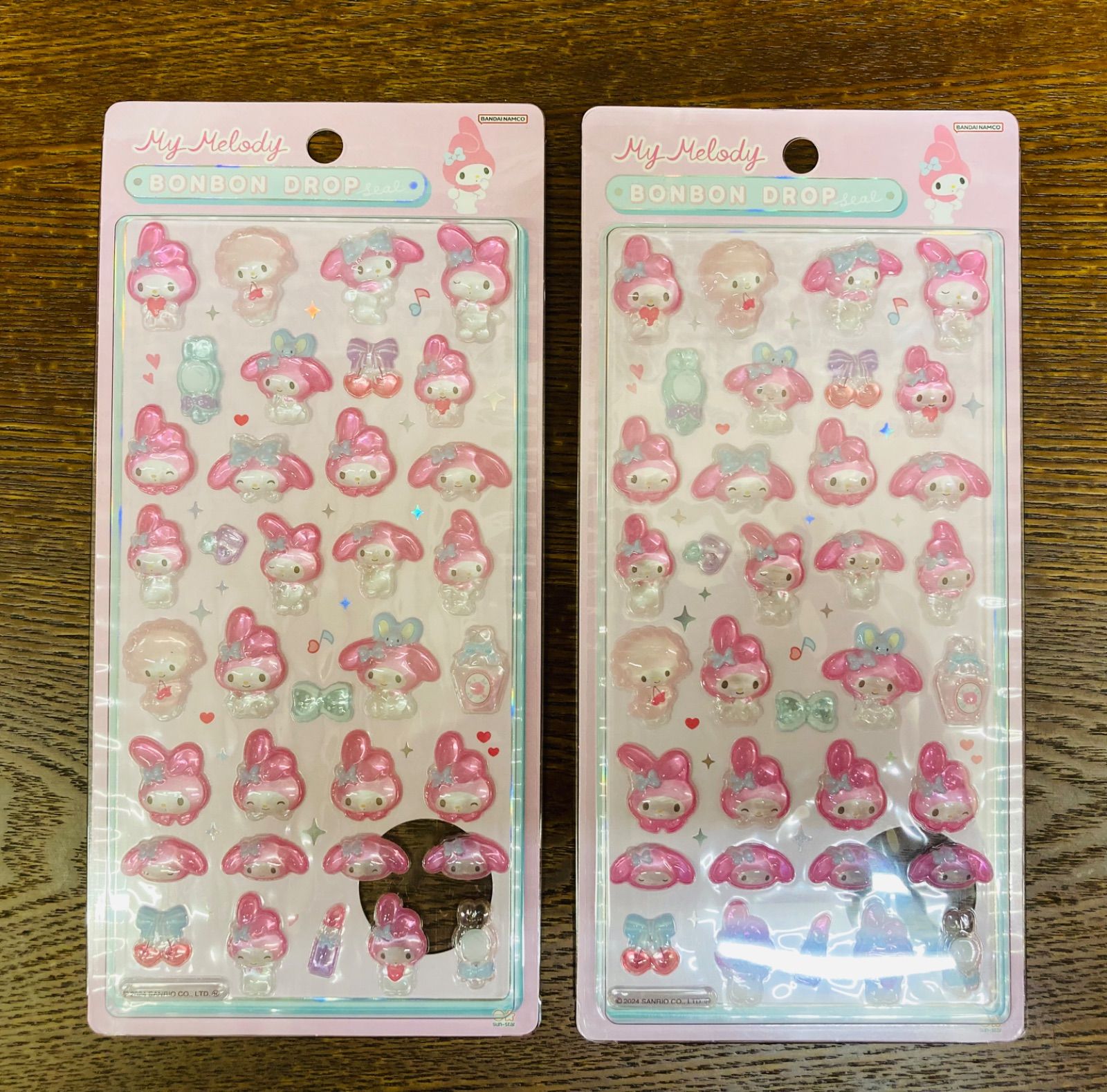 サンリオ ボンボンドロップシール 6枚 ボンボンドロップシールセット 6