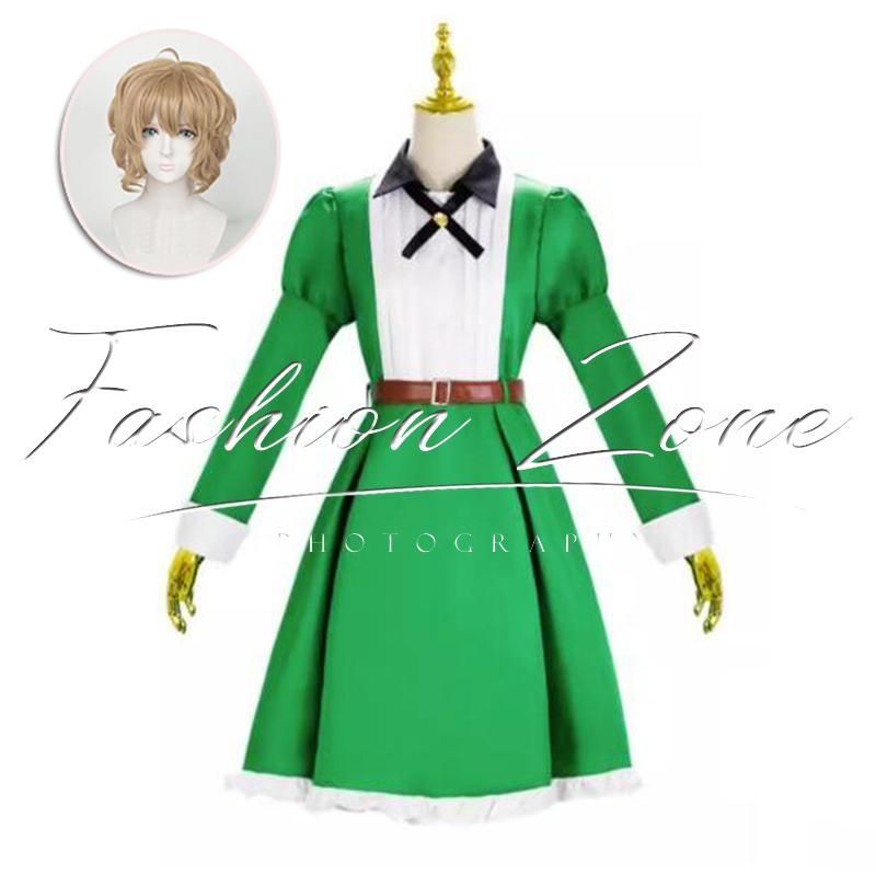 ◆虚構推理 Season2 風 岩永琴子 コスプレ衣装 ウィッグ cosplay メイド服 コスチューム イベント アニメ ハロウィン仮装 変装