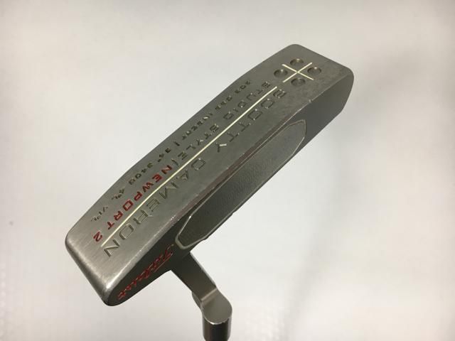 返品OK ゴルフクラブ タイトリスト スコッティ キャメロン スタジオスタイル ニューポート2 オリジナルスチール パター