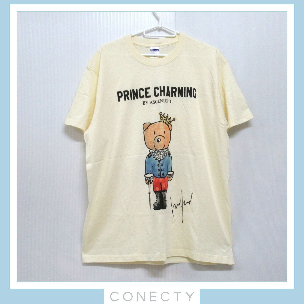 丘山晴己さんデザイン ASCENDED PRINCE CHARMING Tシャツ サイン入り