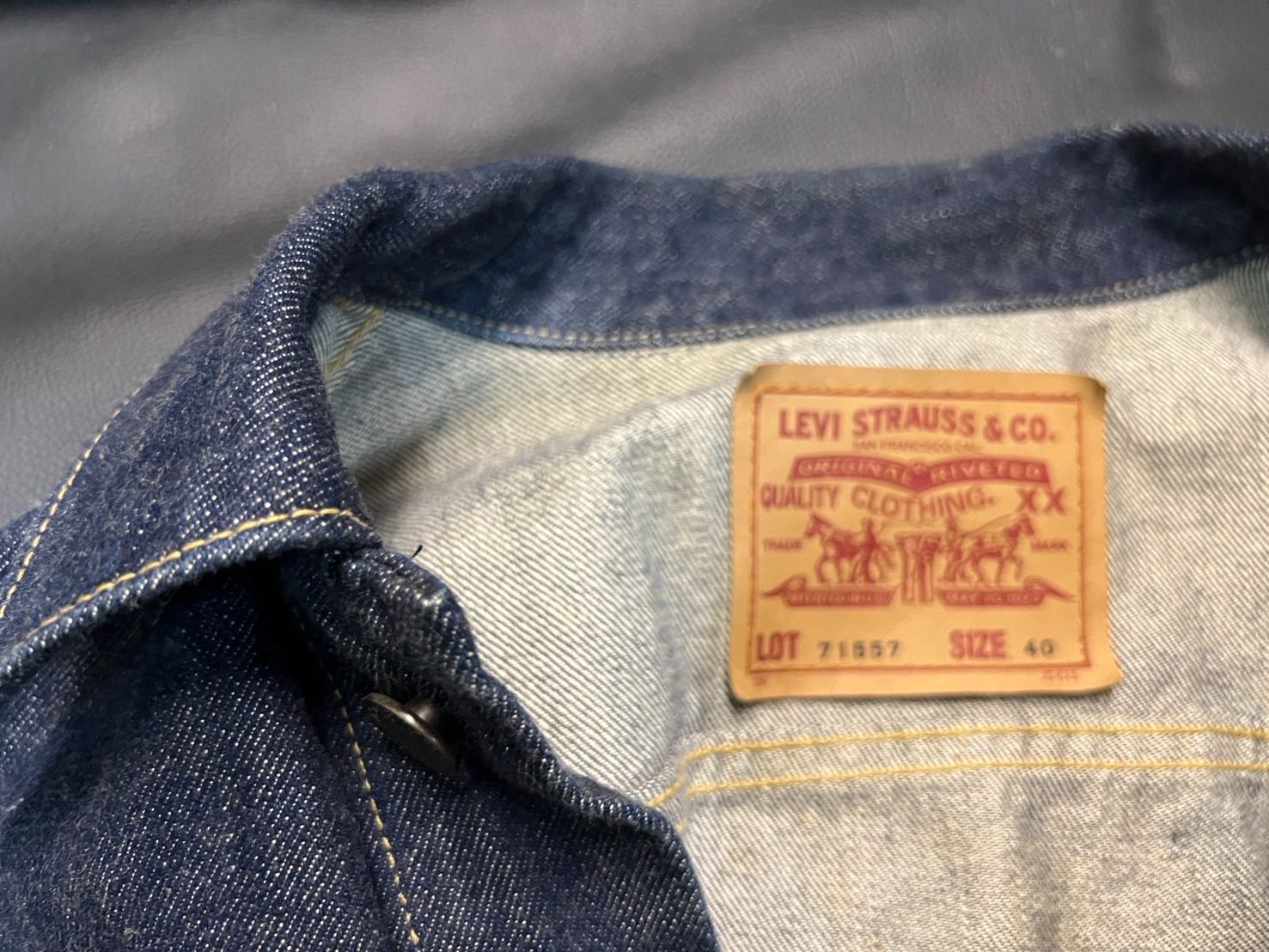 Levi's 71557 デニムジャケット サイズ40