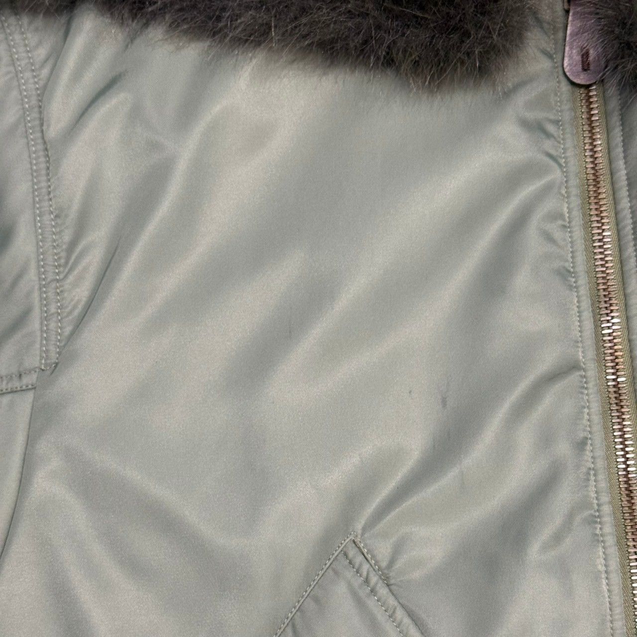 BALENCIAGA バレンシアガ 24AW bomber フェイクファーフーデッド