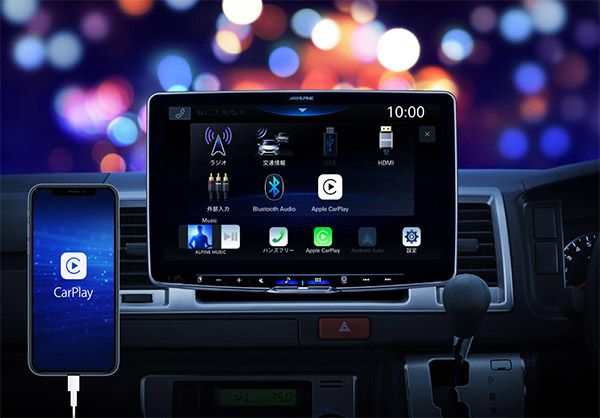 アルパインDAF11ZフローティングビッグDAディスプレイオーディオ11型モデル