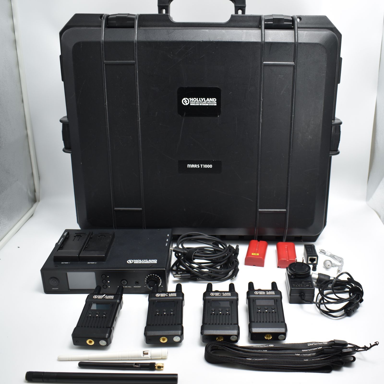 HOLLYLAND MARS T1000 ワイヤレス音声伝送システム ケース付き