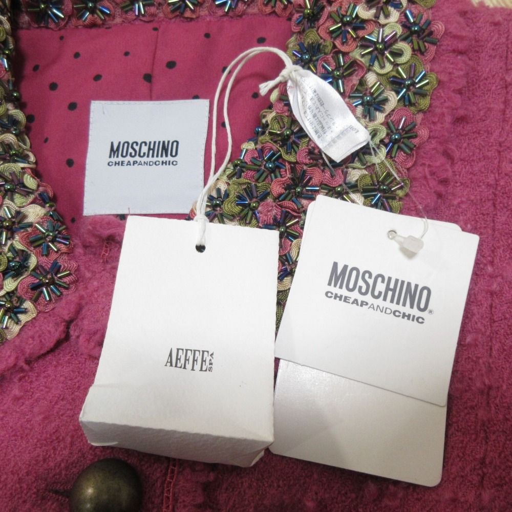 未使用 MOSCHINO CHEAP AND CHIC モスキーノ チープアンドシック  