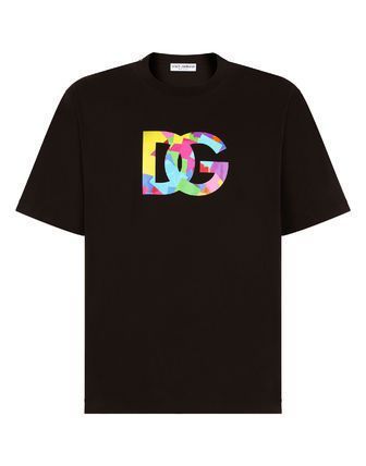 ドルチェ＆ガッバーナ G8PD7TG7I6SN0000 Tシャツ 半袖 メンズ  DOLCE＆GABBANA ブラック 黒