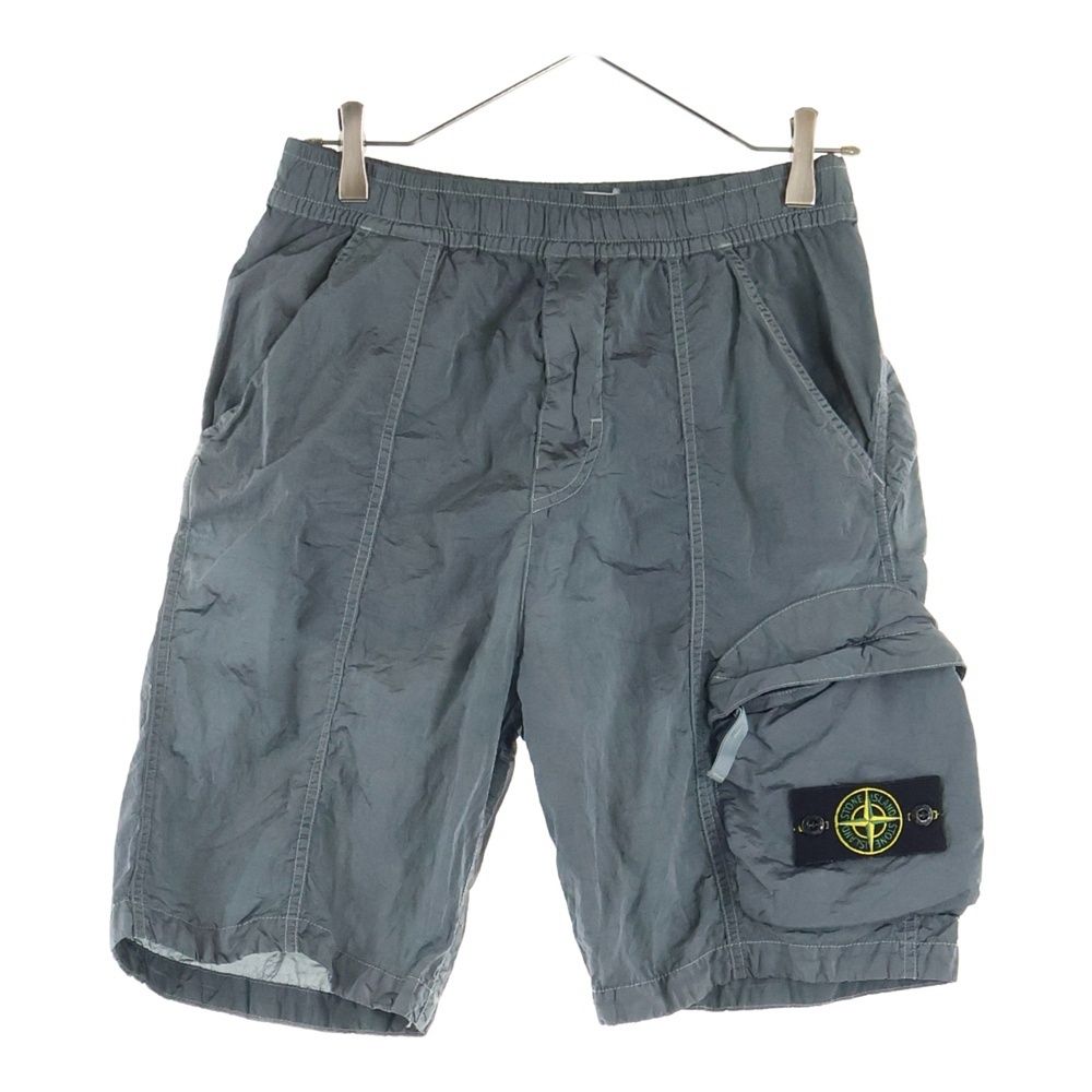 STONE ISLAND ストーンアイランド 25SS NYLON METAL IN ECONYL ナイロン メタル エコニール ハーフパンツ グレー K1S15L100007 S0019 V0054