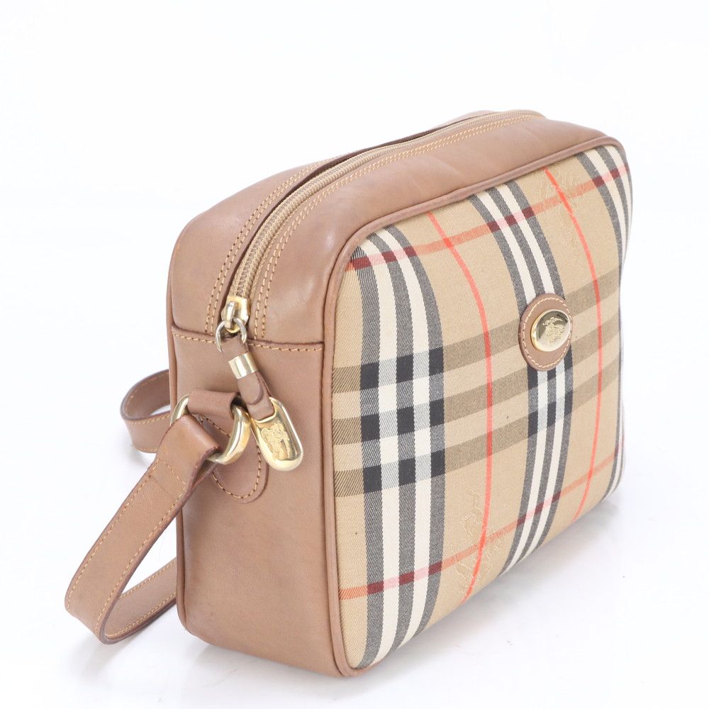 BURBERRY ショルダーバッグ ノバチェック シャドーホース