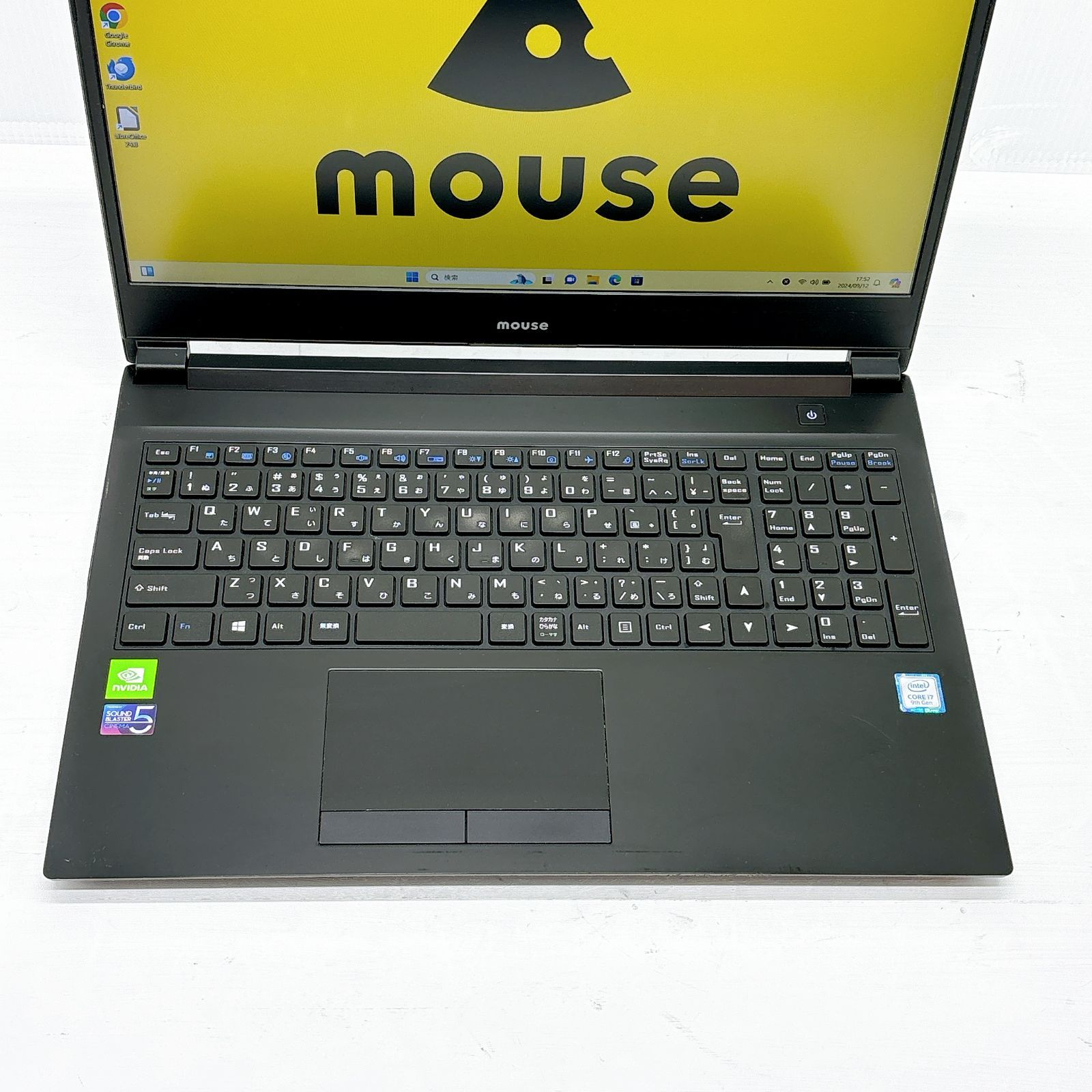 mousecomputer M-Book K700XN-M2SH5-KK Core i7-9750H 2.6GHz 32GB  SSD512GB+HDD1TB 15.6インチ MX250 windows11 Libre office付き H12658 - メルカリ