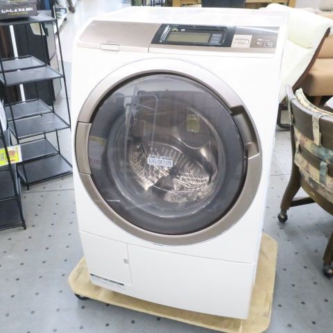 モデルルーム展示品 HITACHI ヒートリサイクル 風アイロン ビッグドラム スリム ドラム式洗濯機 BD-ST9700L BD-ST9700  2015年製 - メルカリ